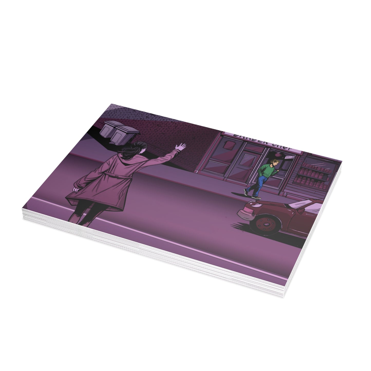 Postcard: "Talk To You Never, See You Always" (bundles of 10, 30 or 50)
